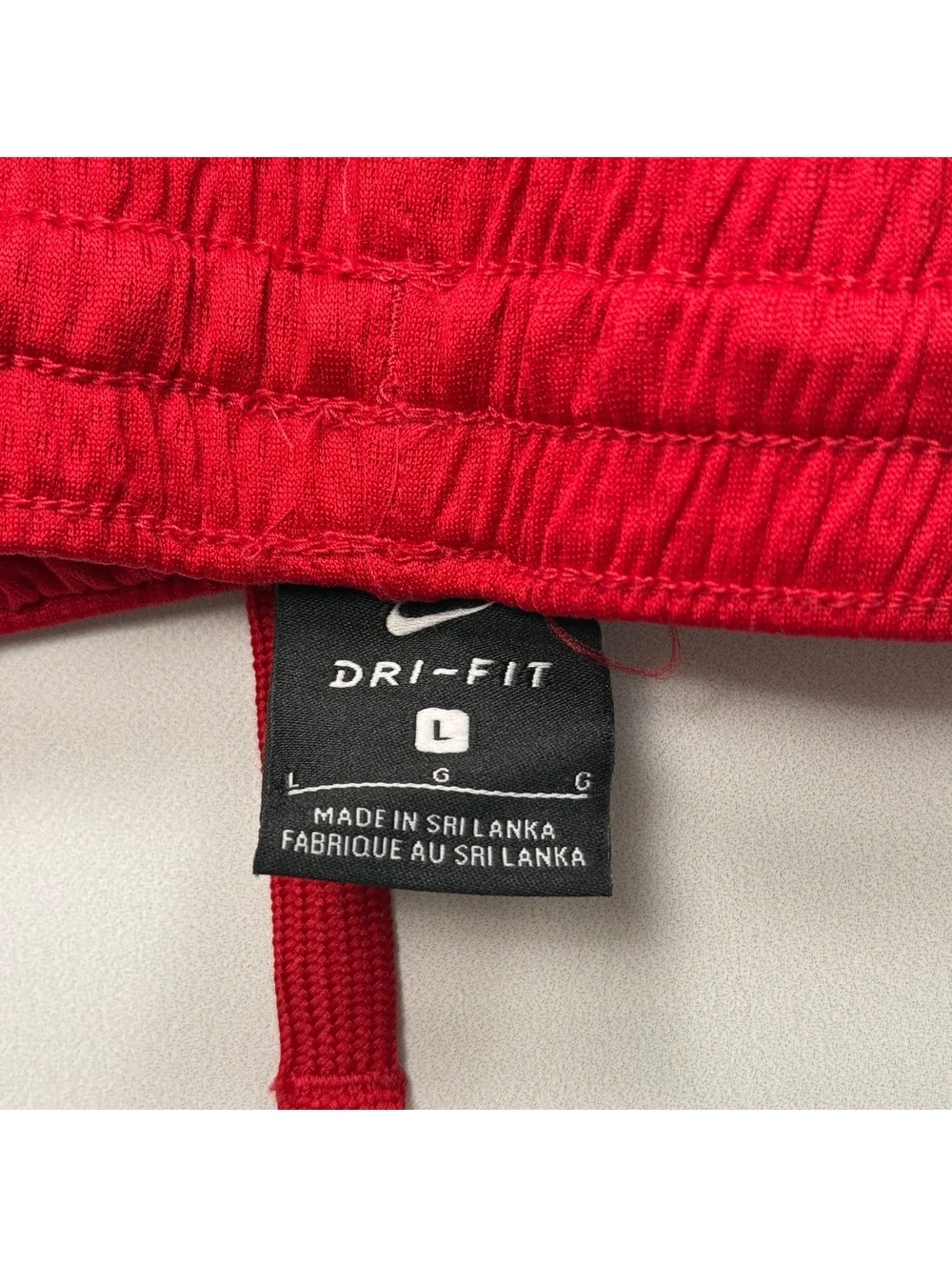 Nike Athletic Shorts Red Black Dri-FIT - Kids L